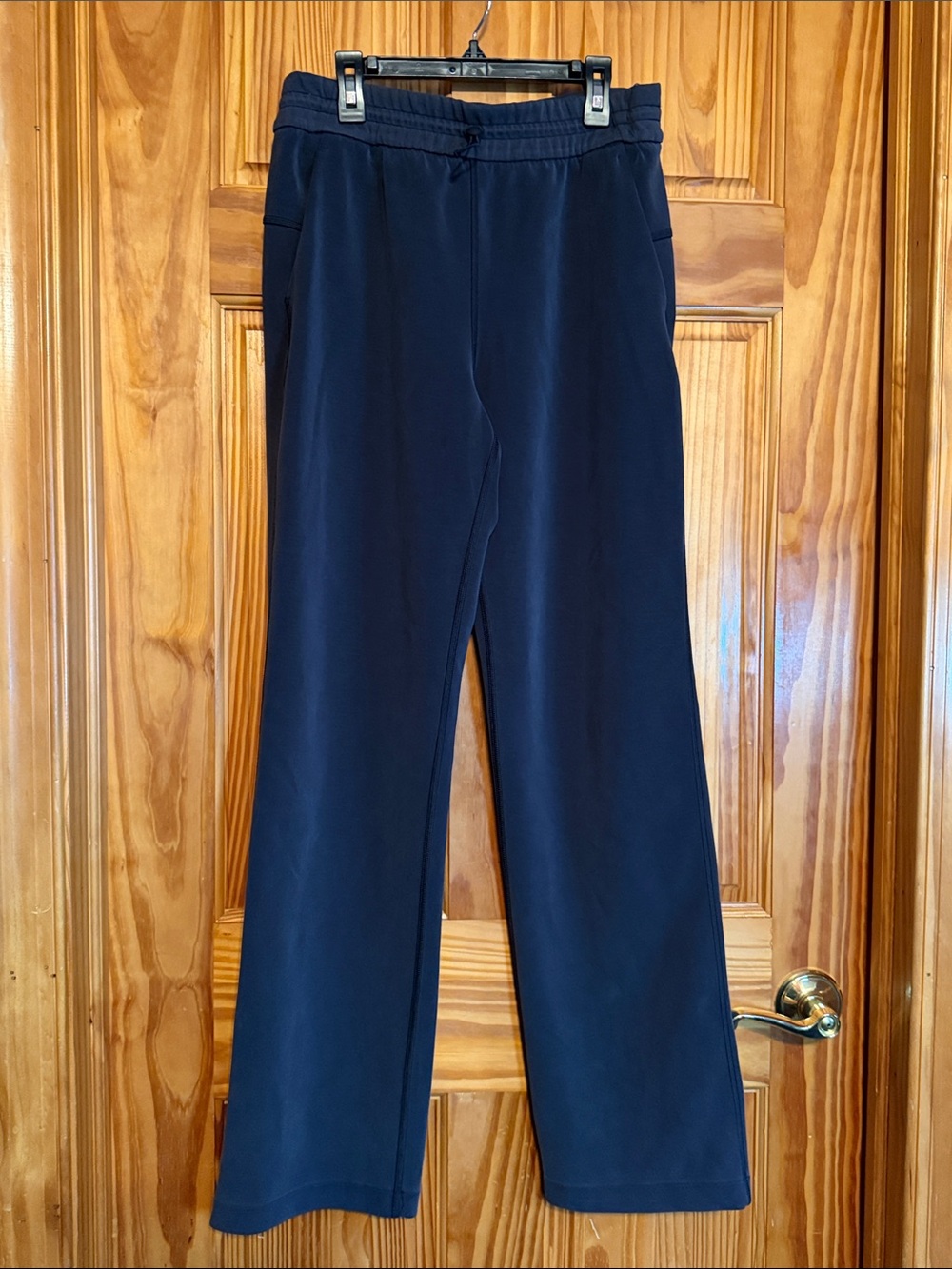 lululemon athletica Navy Soft Stream High Rise Wide-Leg Pull-On Pants